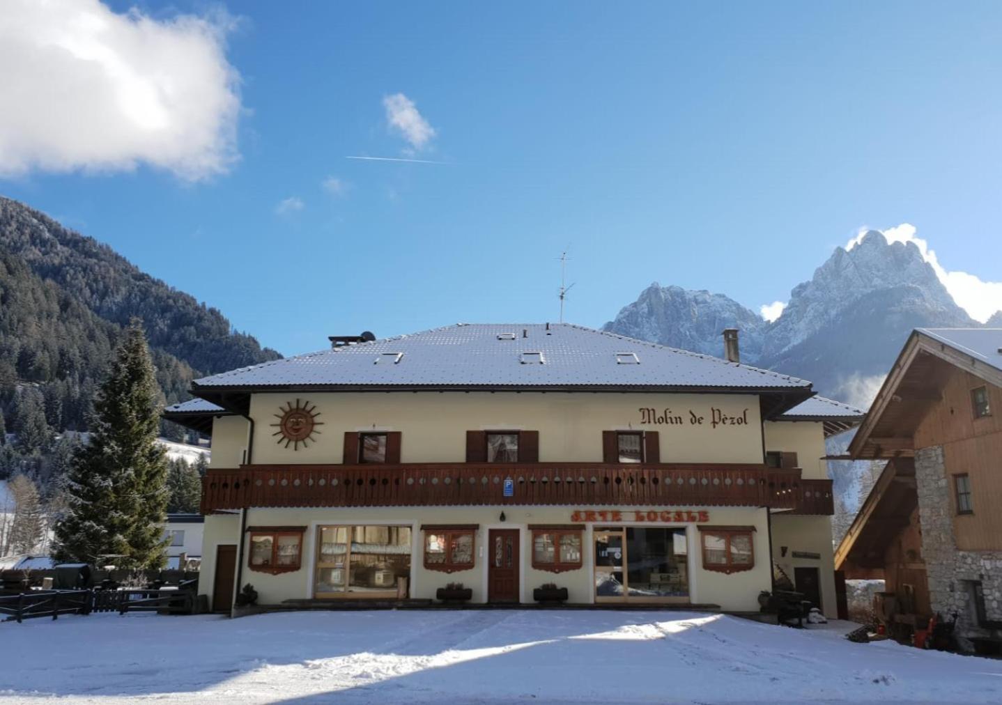 Апартаменти La Casa Del Mulino Поцца-ді-Фасса Екстер'єр фото